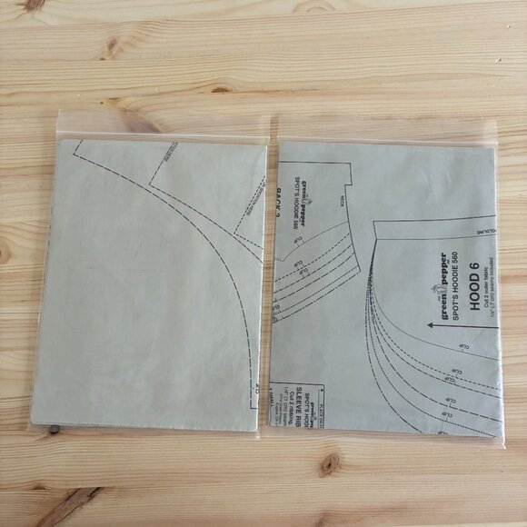 The Green Pepper: [553] Warm & Dry Dog Coat + [560] Dog Sweatshirt Patterns - Picture 3 of 3